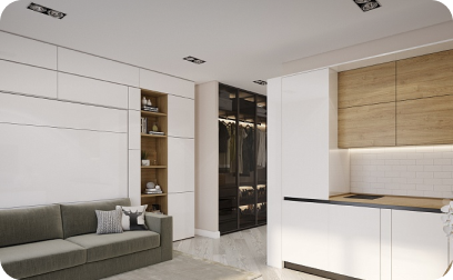 Комплексная меблировка квартиры за 25 дней