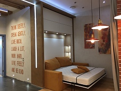 Откидная  кровать в детскую комнату: виды и особенности.