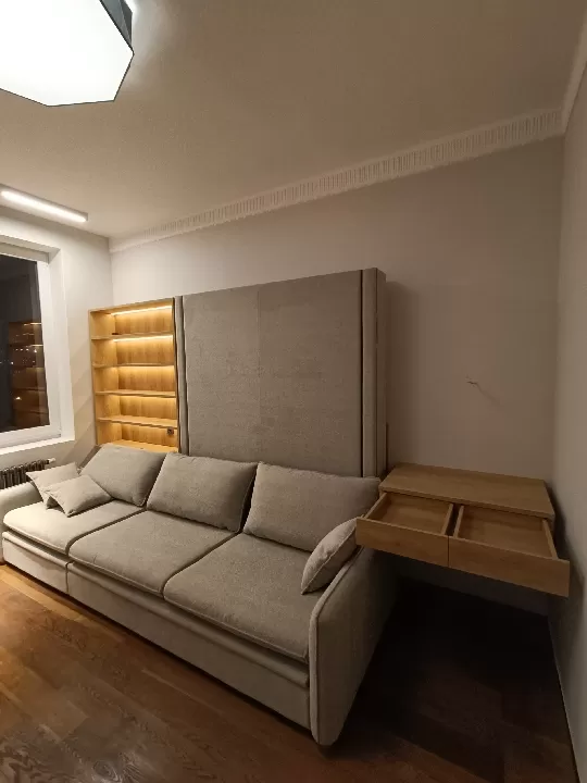 ДИВАН/ ЛОКОТЬ 120/ УДЛИНЕННЫЙ ДЛЯ КЛАССИК 160 С ЛЕВОЙ СИСТ ХРАНЕНИЯ ТКАНЬ КАТ А