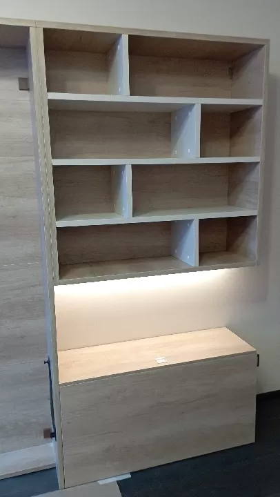 LE_Открытый навесной стеллаж шириной 1050 мм