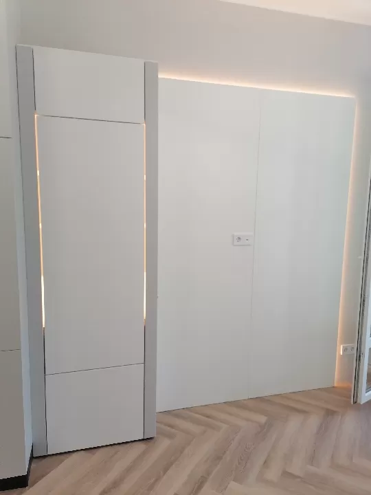 327C_ШОС_2 Барный шкаф с откидной столешницей