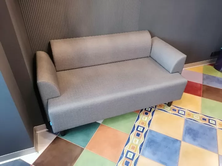 Диван HEMLINGBY 2х местный без спального места серый