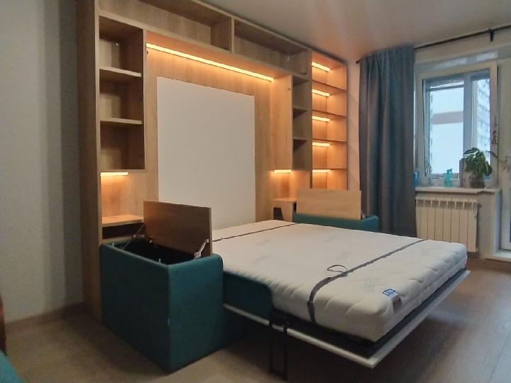 Стеллаж 1.1. с подсветкой