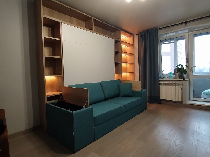 Стеллаж 1.1. с подсветкой