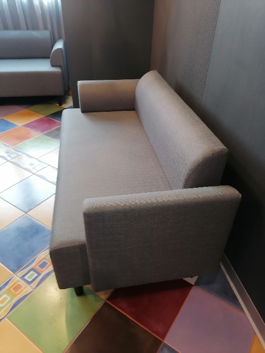 Диван HEMLINGBY 2х местный без спального места серый