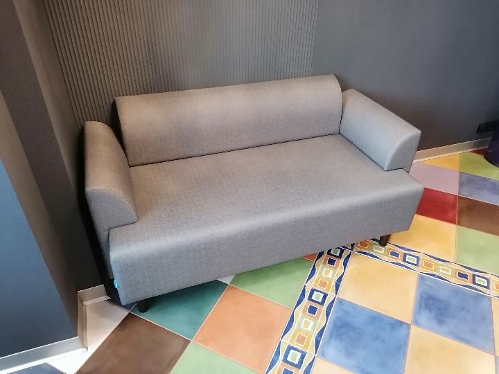 Диван HEMLINGBY 2х местный без спального места серый