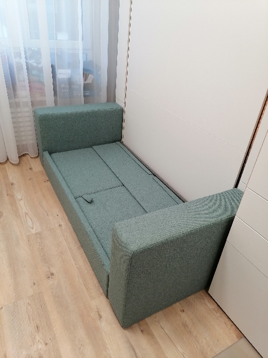 Диван с широким подлокотником к модулю 140