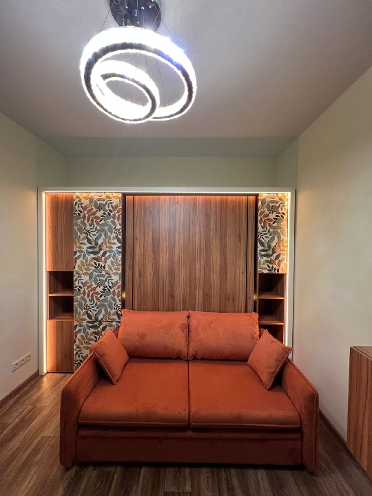 UY_W_55_c Книжный шкаф с распашными дверцами