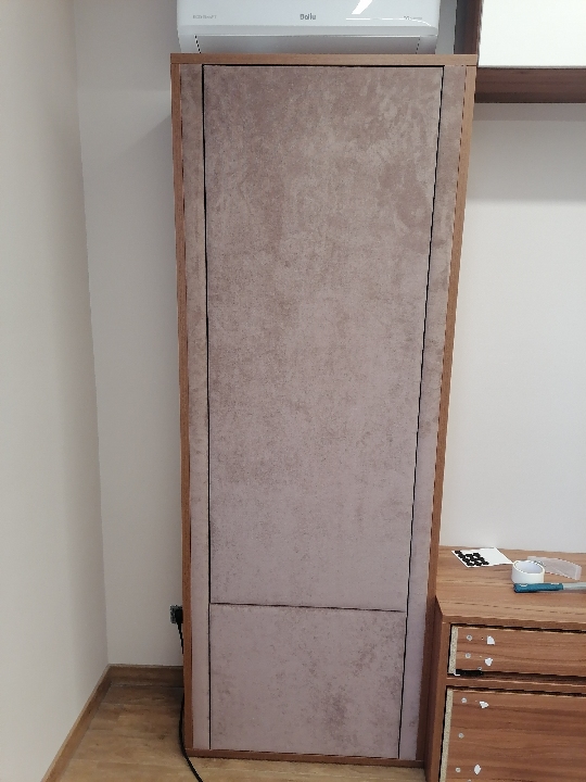 Шкаф 1.1 с откидным столом и подсветкой