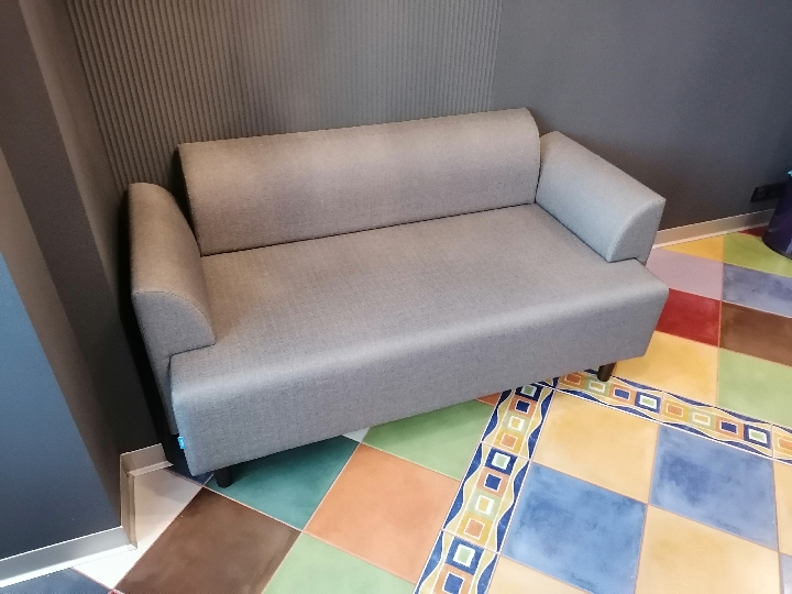 Диван HEMLINGBY 2х местный без спального места серый