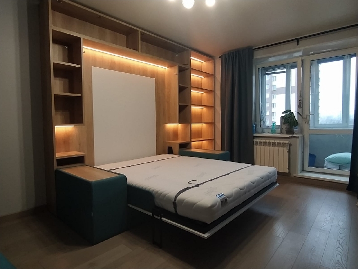 Стеллаж 1.1. с подсветкой