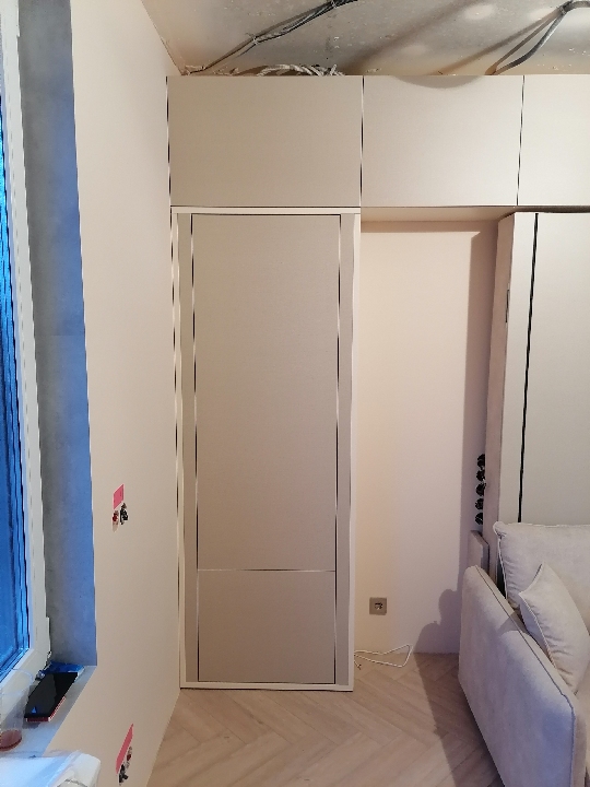 Шкаф 1.1 с откидным столом и подсветкой